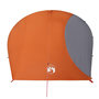 Voir la diapositive 5 : VIDAXL Tente de camping a dome 4 personnes orange impermeable