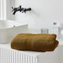 Voir la diapositive 1 : TODAY Drap de bain uni en coton 450 g/m²
