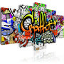 Voir la diapositive 1 : Paris Prix Tableau Imprimé  Artistic Graffiti