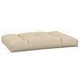 Voir la diapositive 4 : VIDAXL Coussin de palette beige 120x80x12 cm tissu