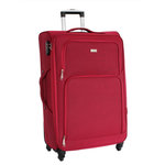 Alistair Valise grande taille Alistair - Collection Plume 2.0 - 4 roues - Toile souple. Coloris disponibles : Noir, Bleu, Rouge