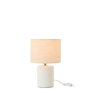Voir la diapositive 2 : Paris Prix Lampe à Poser en Céramique  Felicia  28cm Blanc