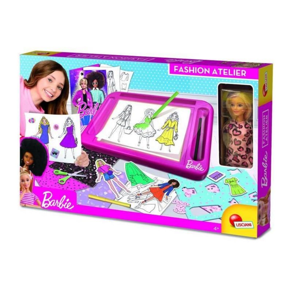 LISCIANI GIOCHI Studio de création de mode - Loisirs créatifs - Fashion atelier Barbie - LISCIANI