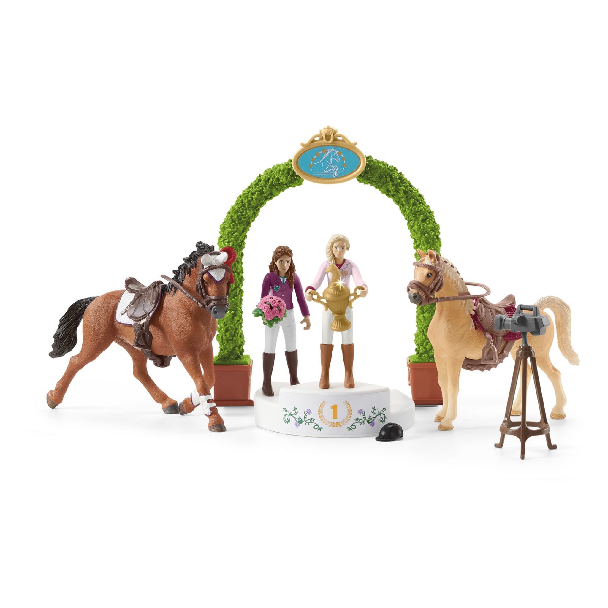Voir la diapositive 4 : Schleich Figurine - Tournoi équestre entre amis