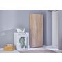 Voir la diapositive 3 : Armoire de rangement multifonctions 2 portes L70cm VISCONTI