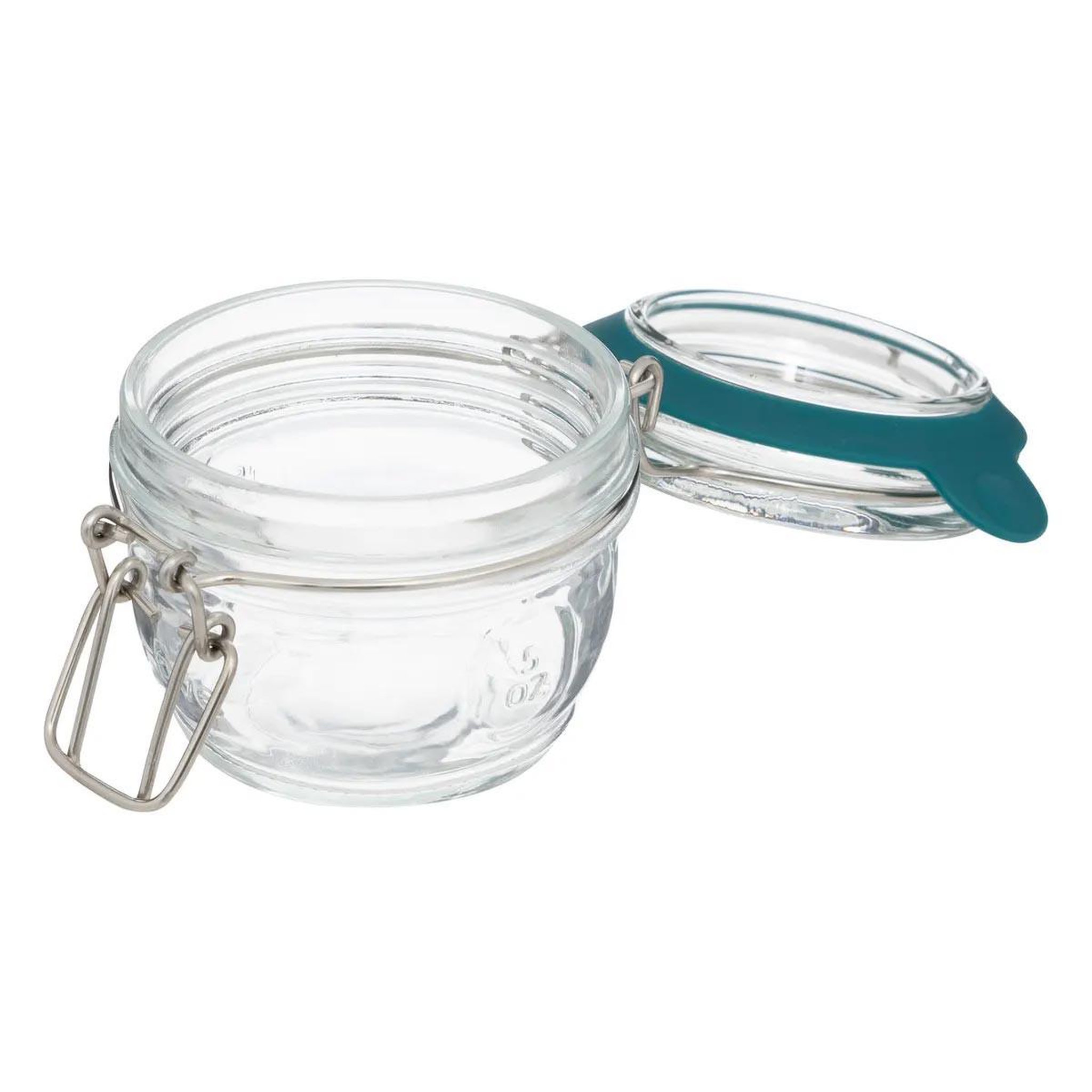 Voir la diapositive 3 : FIVE Lot de 3 bocaux terrines en verre gradué  jarro  0,15l transparent