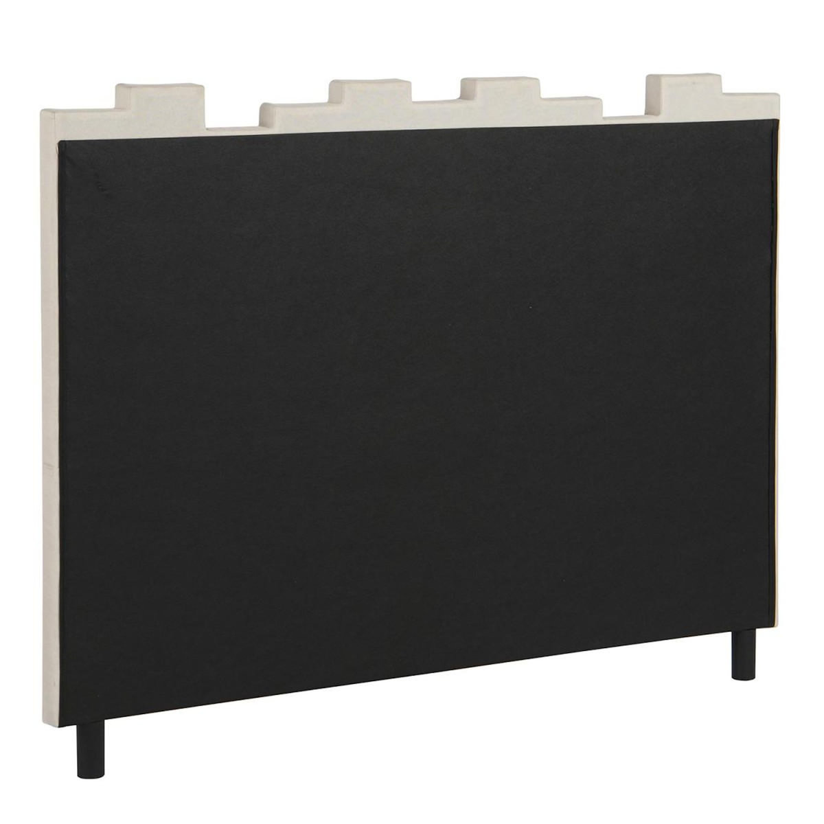 Paris Prix Tête de Lit en Tissu Design  Kenty  160cm Beige