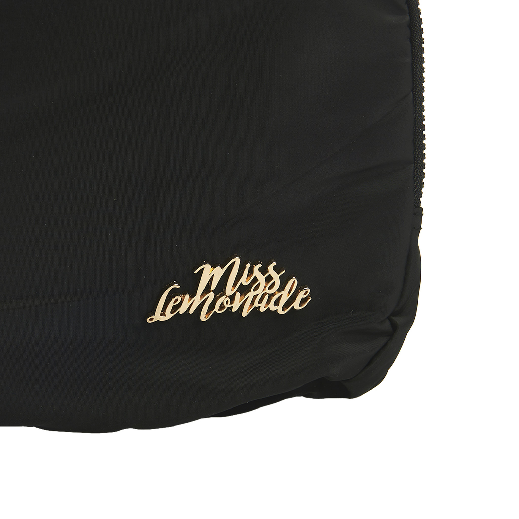 Voir la diapositive 4 : Smiley Sac à dos 2 compartiments noir MISS LEMONADE 