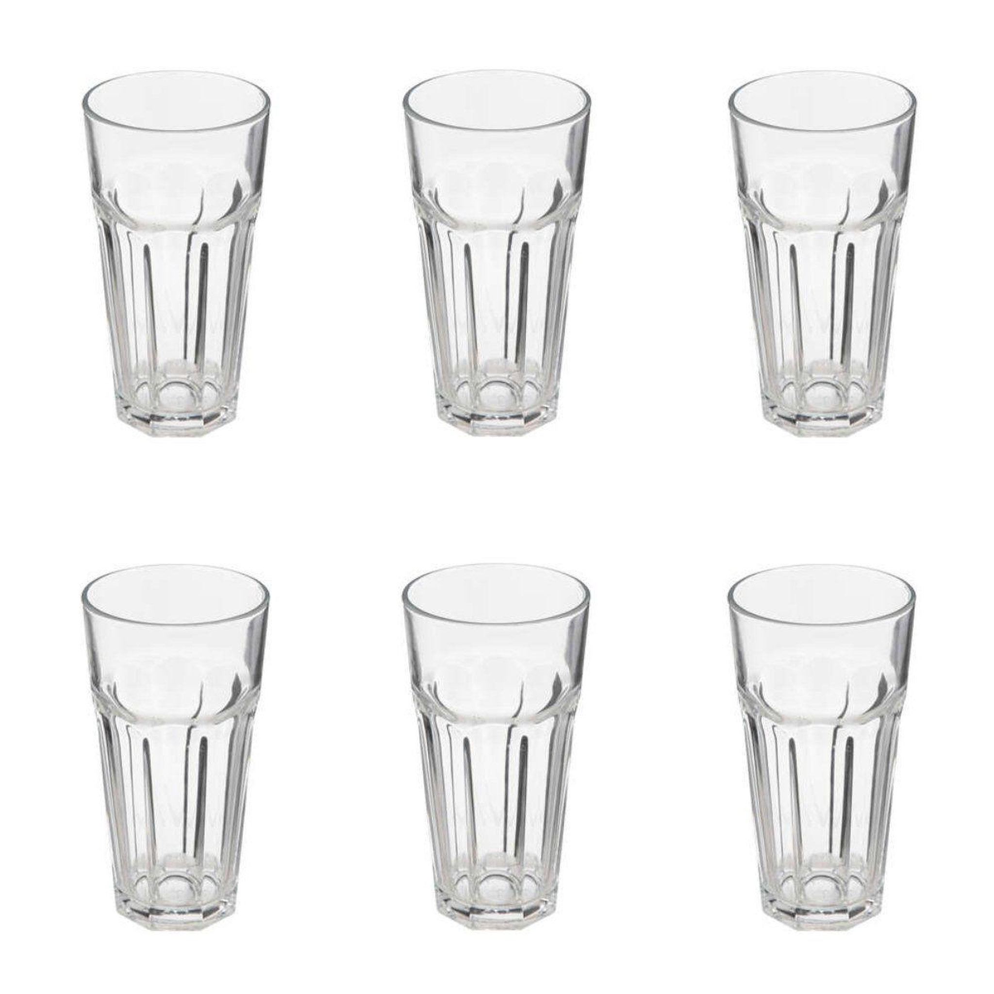 Voir la diapositive 1 : SECRET DE GOURMET Lot de 6 Verres  Mojito  47cl Transparent
