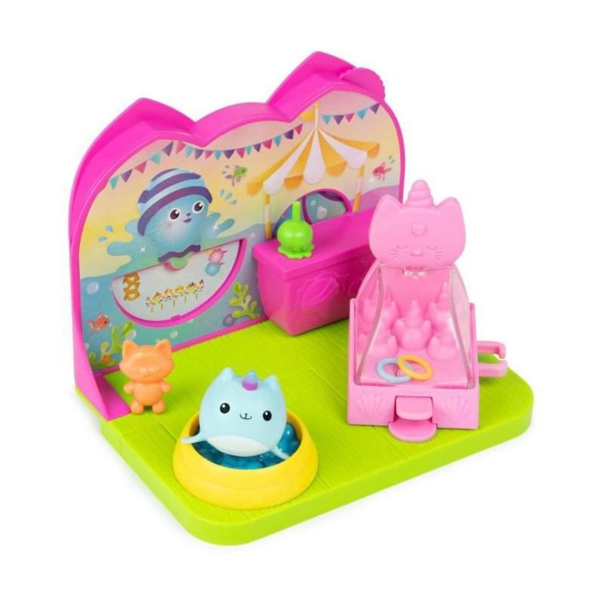 Spin Master Playset Deluxe Le Carnaval - Gabby et la Maison Magique - 1 figurine + accessoires