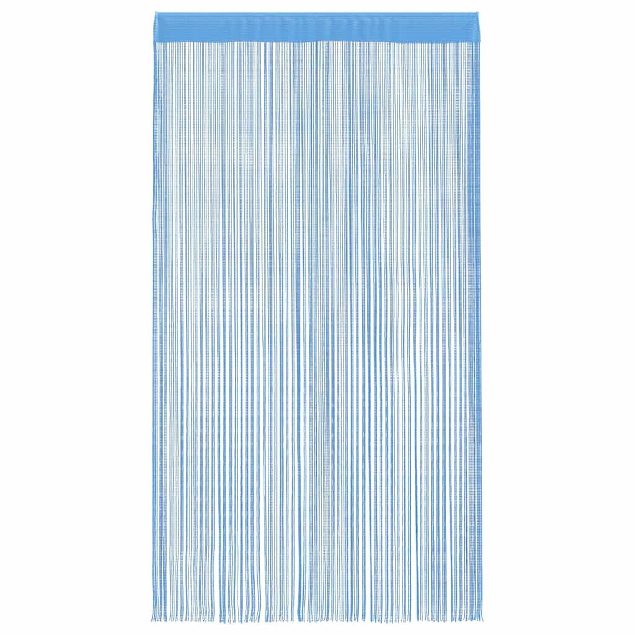 Voir la diapositive 4 : VIDAXL Rideaux a fils 2 pcs bleu clair 100x250 cm