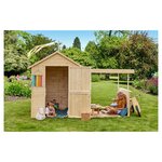Soulet Cabane de jardin pour enfant - Bois - H1.62m - EUGENIE