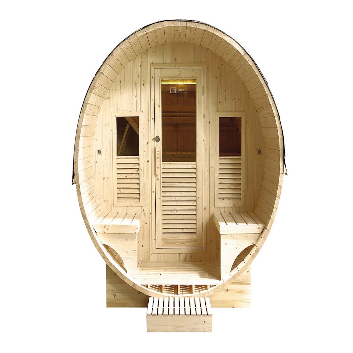 Holl's Sauna traditionnel d'extérieur Gaïa Luna - Holl's