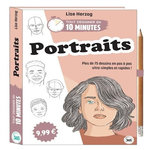PORTRAITS. PLUS DE 75 DESSINS EN PAS A PAS ULTRA-SIMPLES & RAPIDES ! AVEC UN CRAYON OFFERT, Herzog Lise