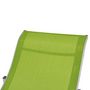 Voir la diapositive 6 : VIDAXL Chaises longues pliables 2 pcs Vert Textilène