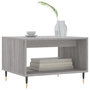 Voir la diapositive 3 : VIDAXL Table basse sonoma gris 60x50x40 cm bois d'ingenierie