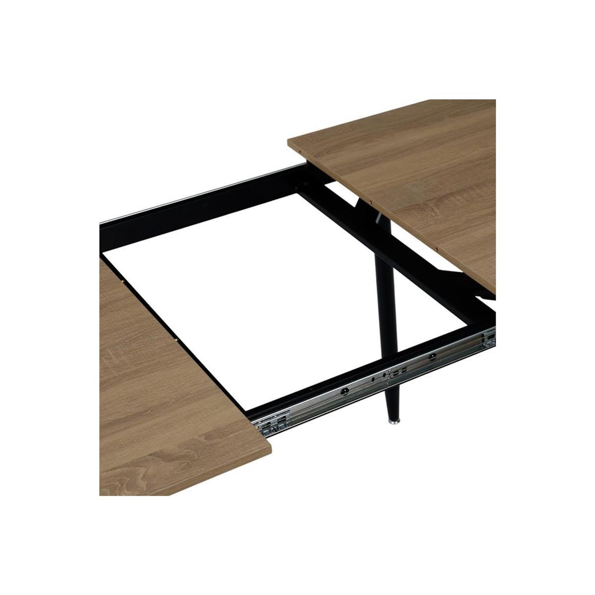 Paris Prix Table à Manger Extensible  Loka  110-150cm Marron