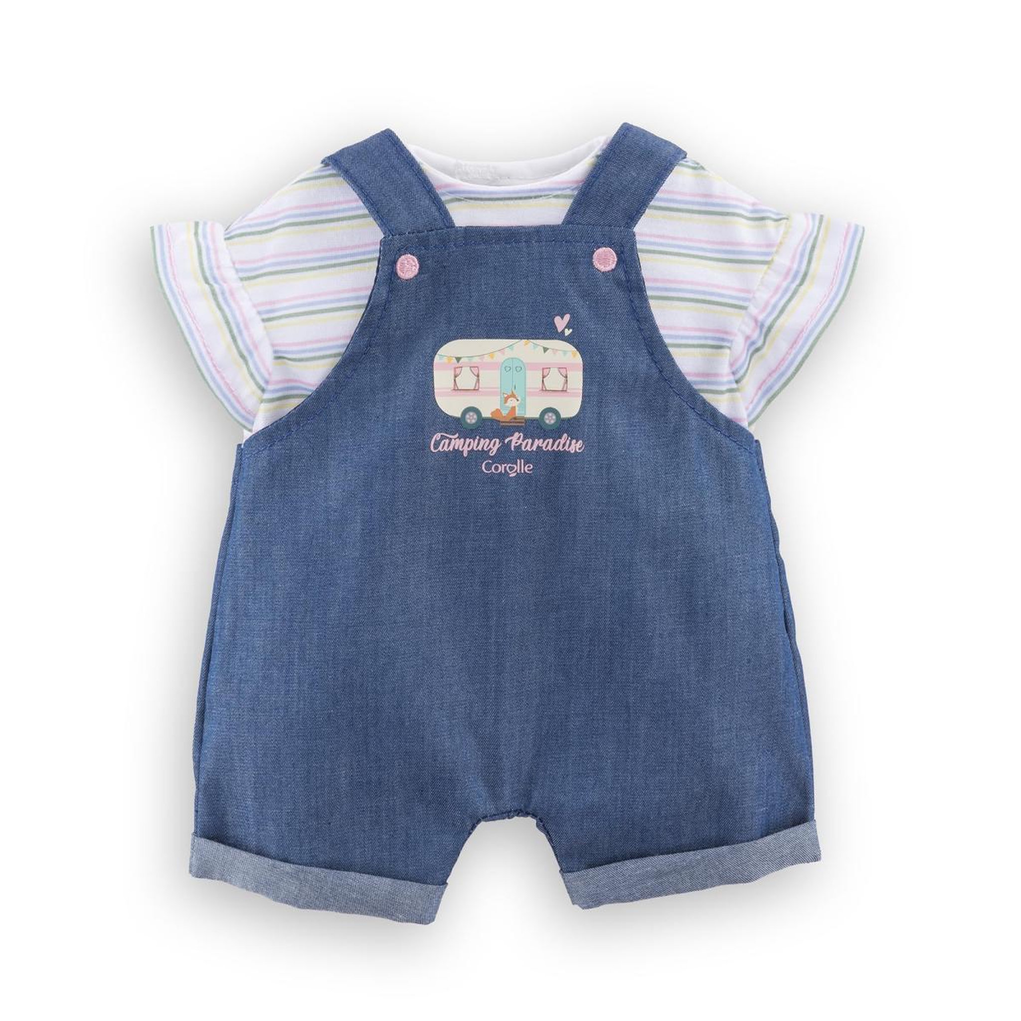 Corolle Combishort et T-Shirt Petit Explorateur pour poupon 36 cm