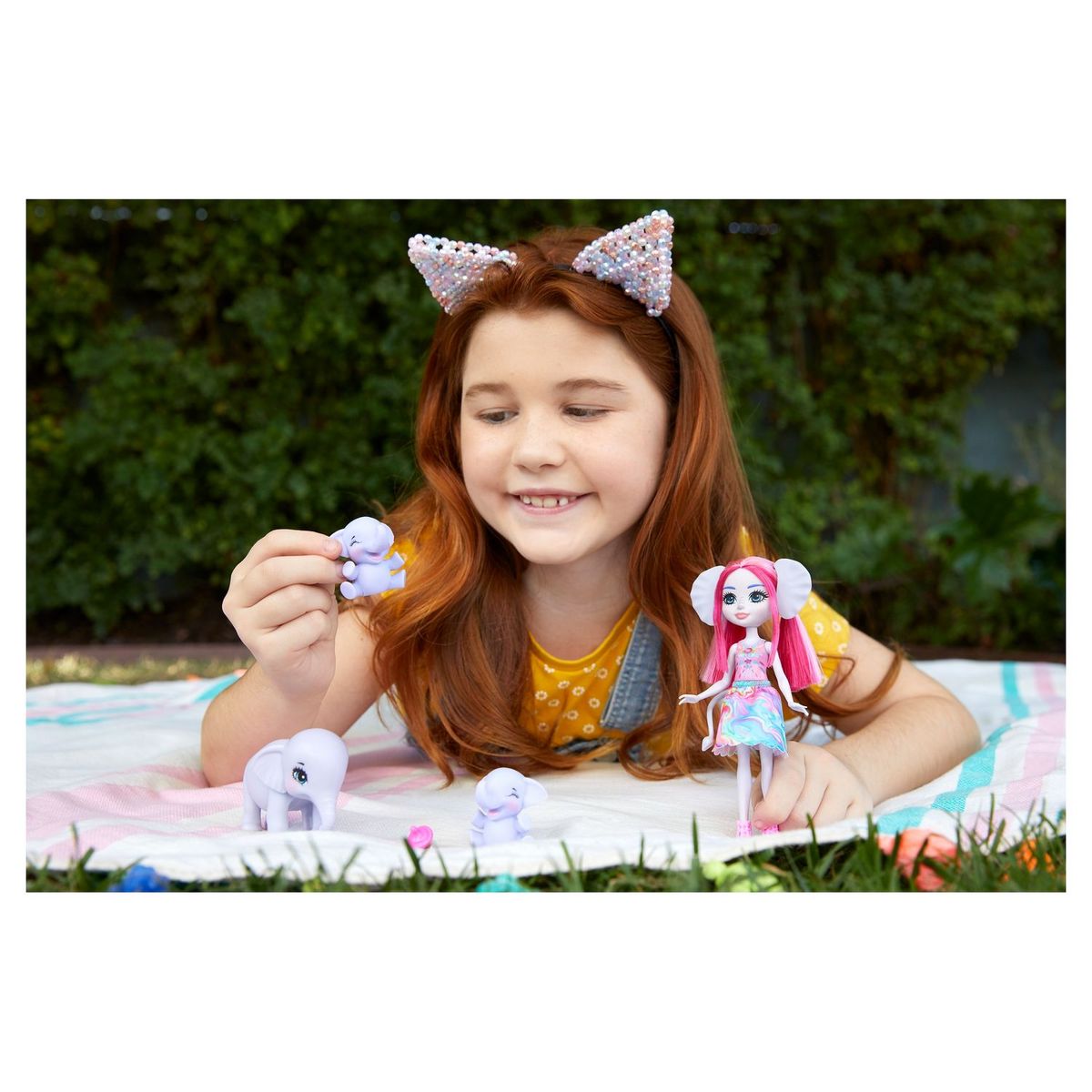 MATTEL Enchantimals famille animaux  - Esmeralda éléphant