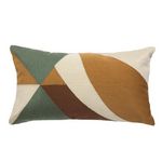 ATMOSPHERA Coussin Beige/ Atmosphera Brod Hary 30x50 cm. Coloris disponibles : Vert