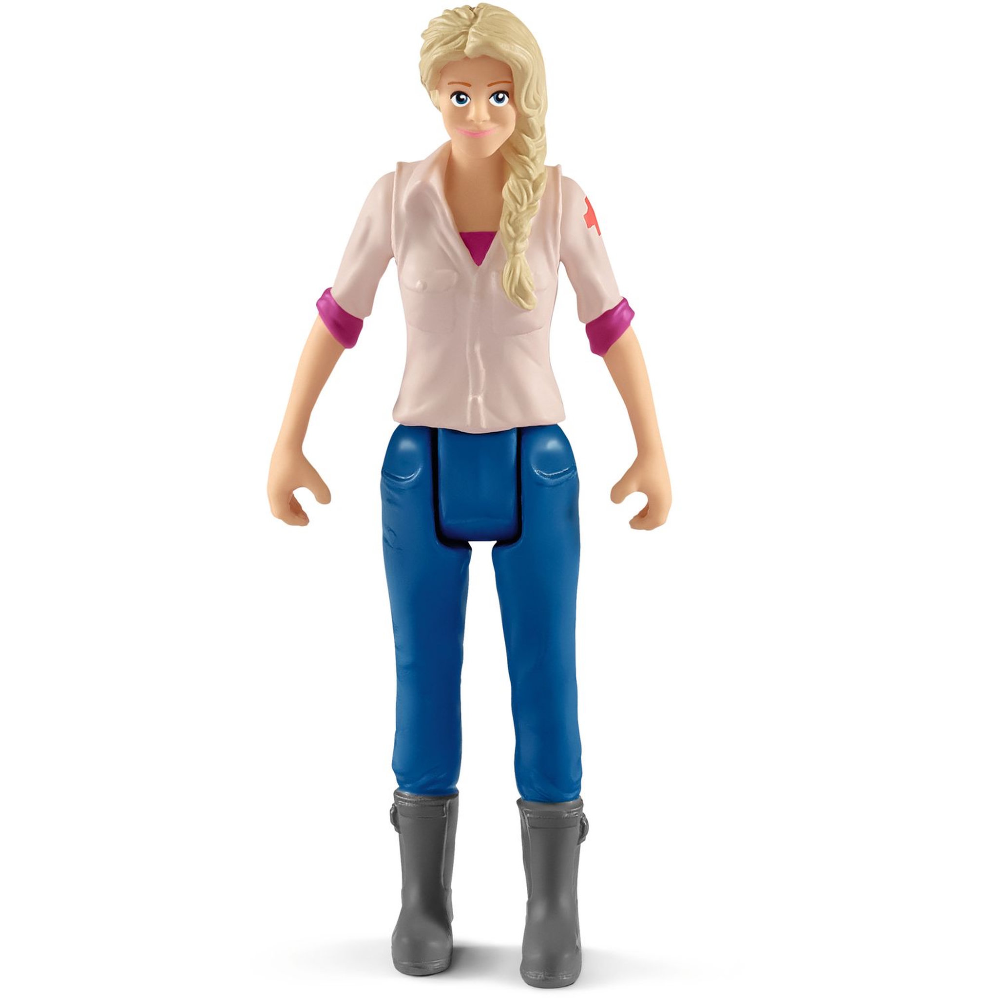 Voir la diapositive 2 : Schleich Visite du vétérinaire pour jument et poulain Farm world