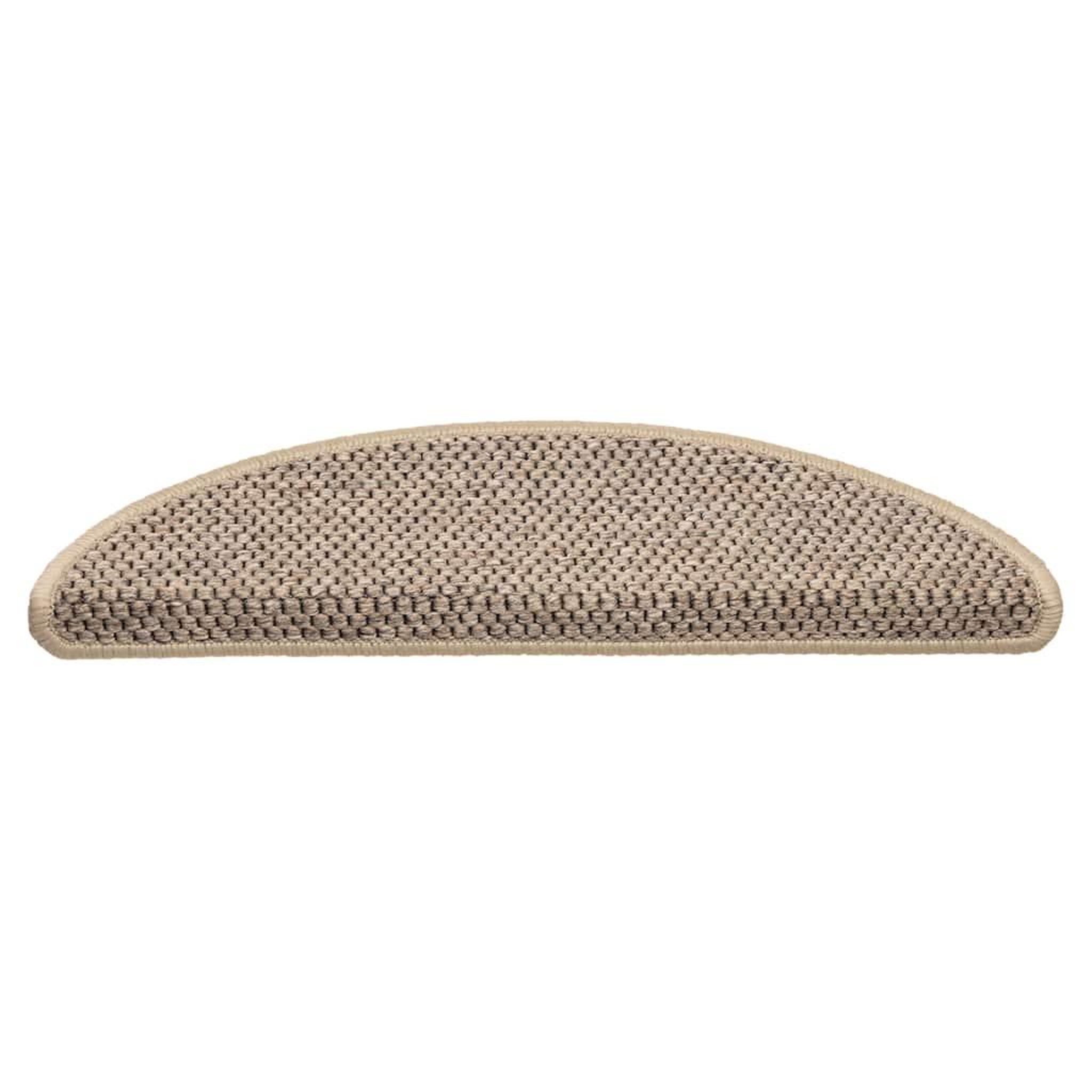 Voir la diapositive 3 : VIDAXL Tapis d'escalier autocollants 30 pcs 56x17x3 cm beige fonce