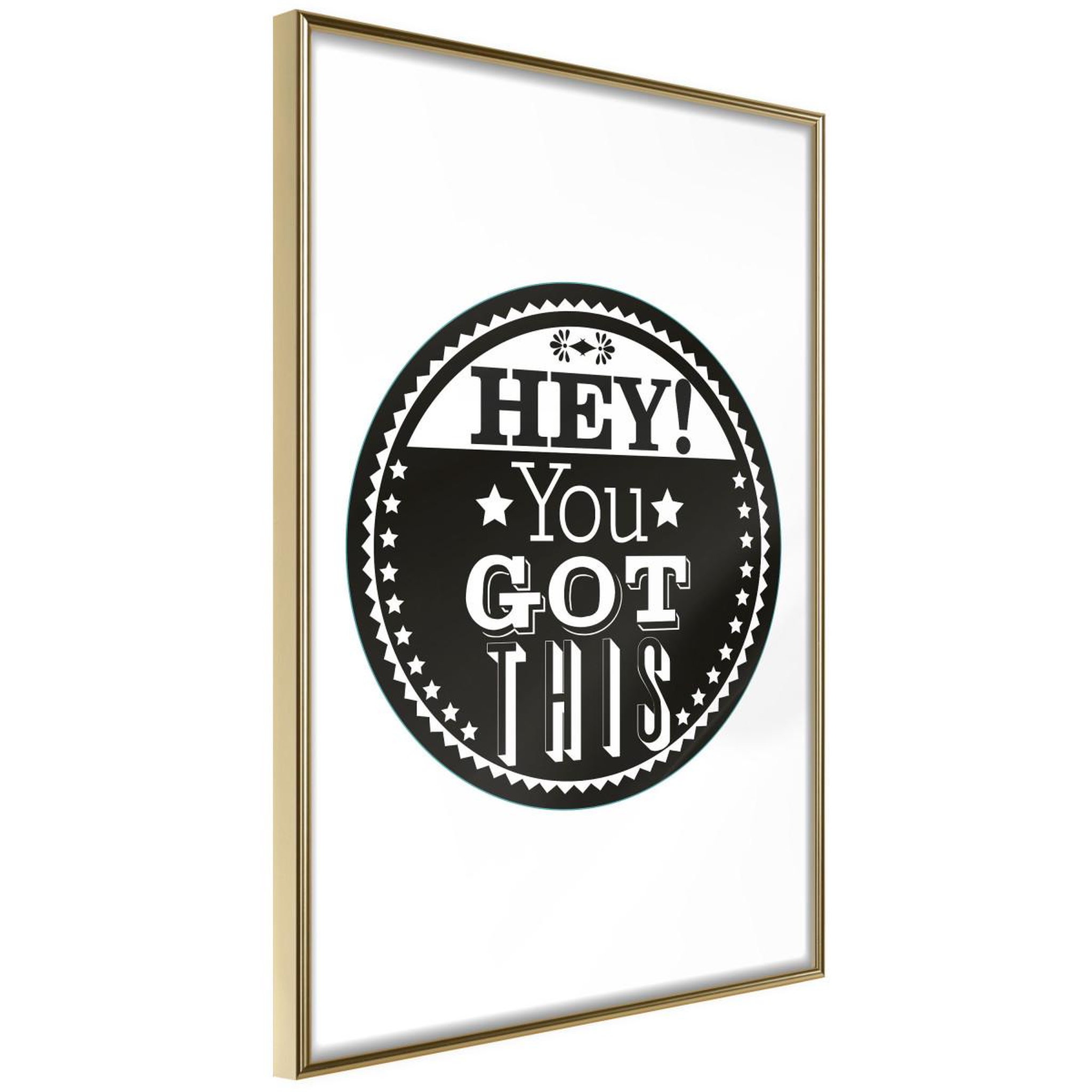 Voir la diapositive 1 : Paris Prix Affiche Murale Encadrée  You Got This