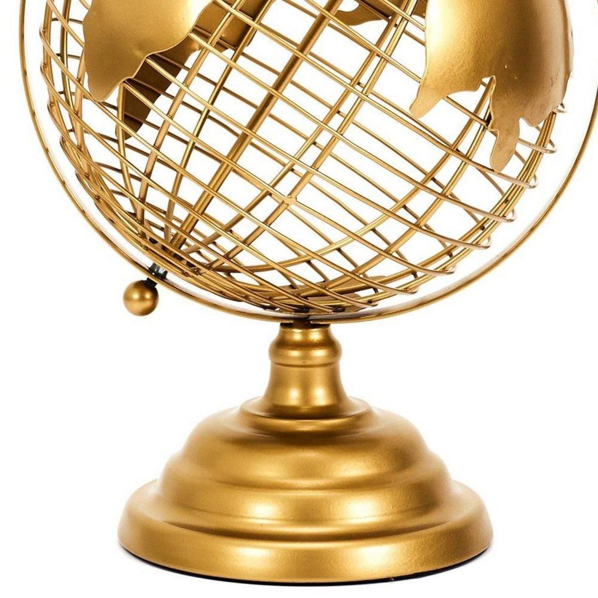 The Home Deco Factory Globe terrestre métal doré