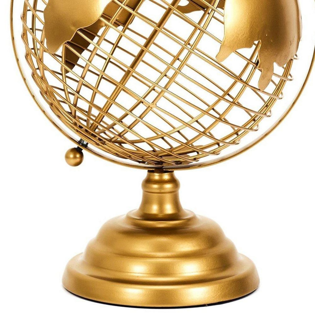 The Home Deco Factory Globe terrestre métal doré