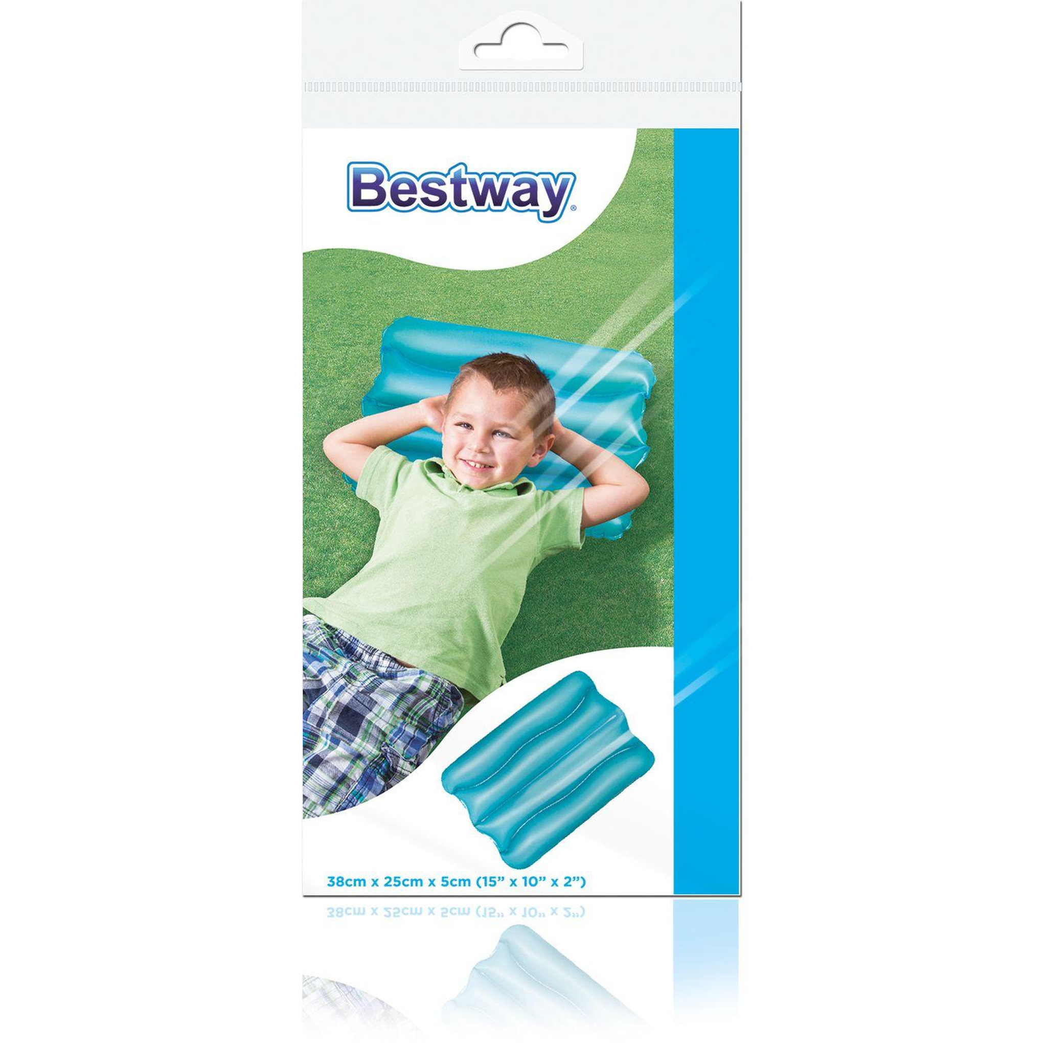 Voir la diapositive 4 : BESTWAY Oreiller gonflable