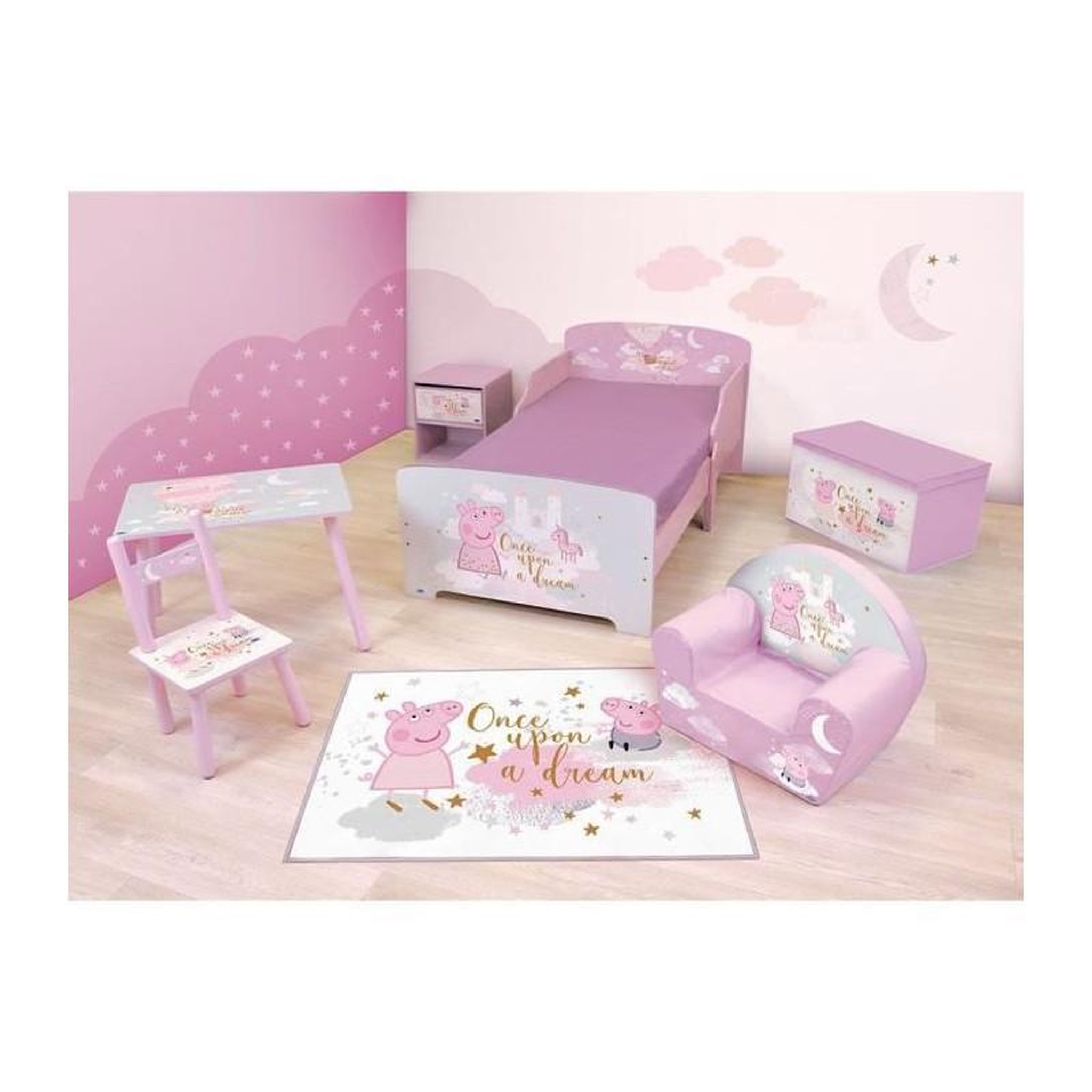 Voir la diapositive 2 : Fun House Fun house peppa pig dream tapis 120 x 80 cm