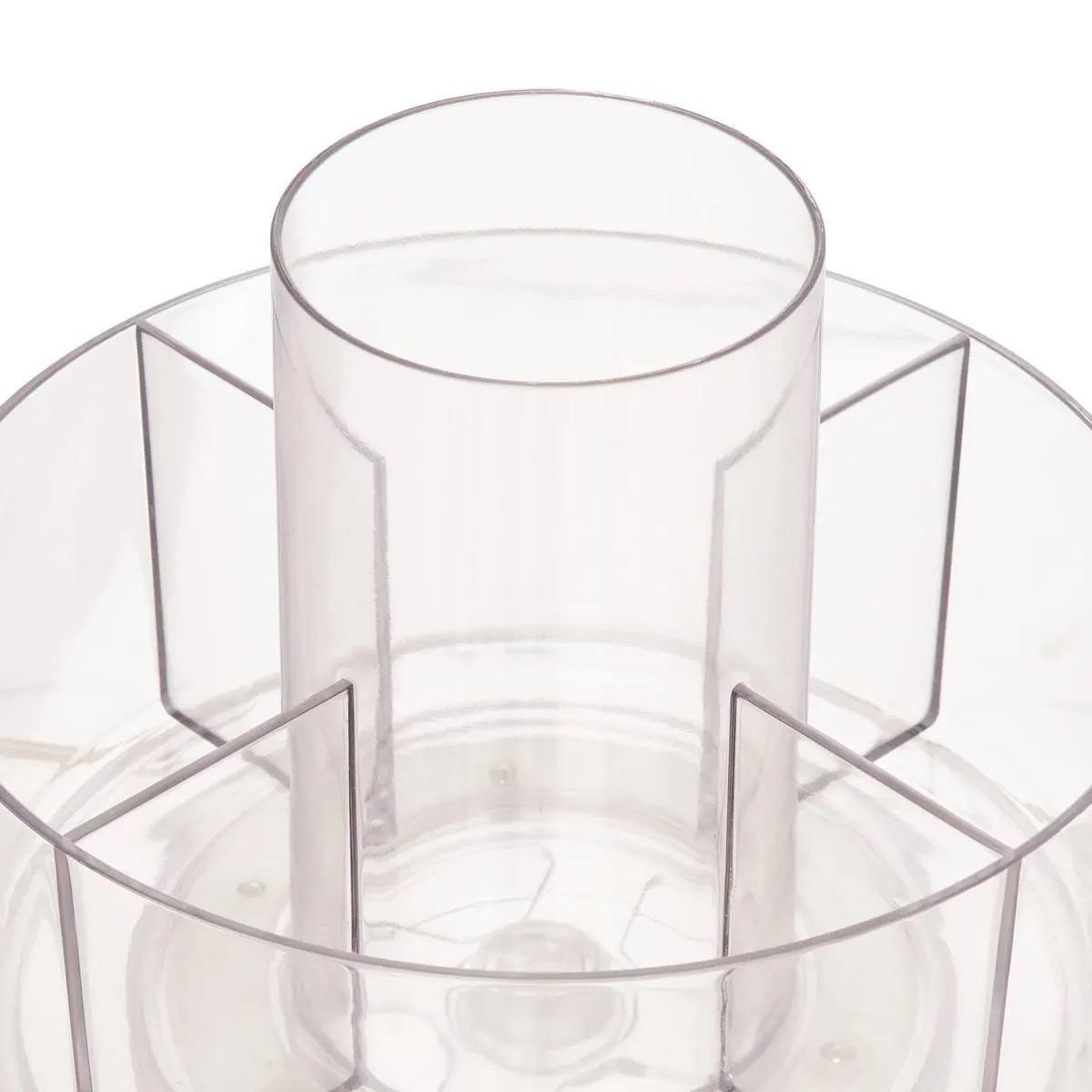 Voir la diapositive 2 : FIVE Organiseur pivotant  selena  18cm transparent