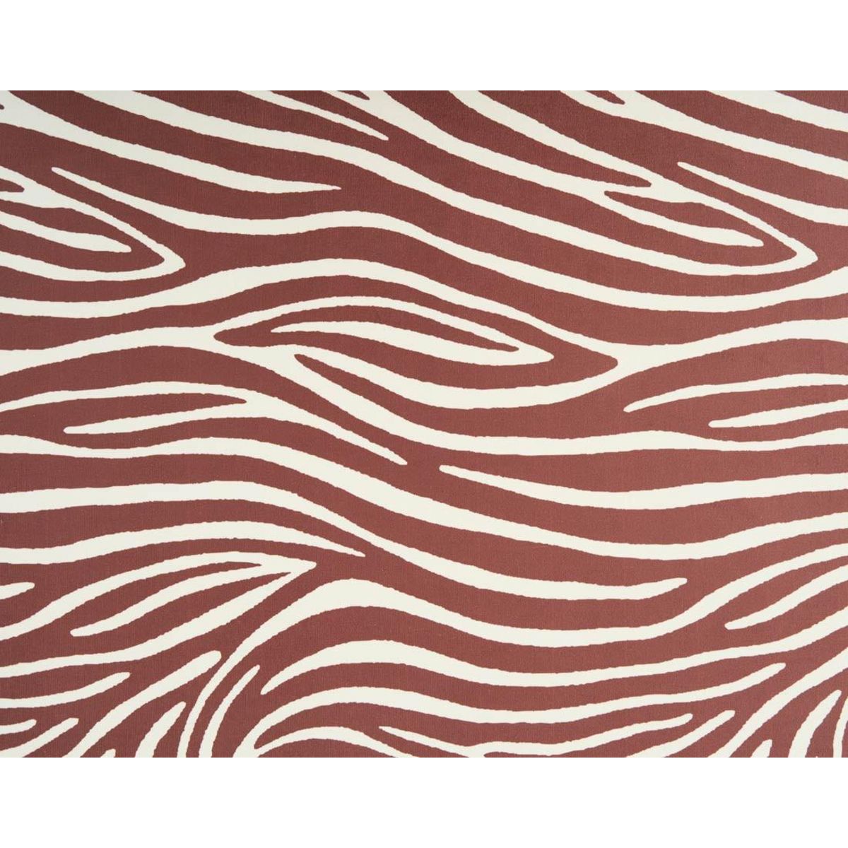 LISA DESIGN Onyx - fauteuil sans accoudoirs zèbre en velours