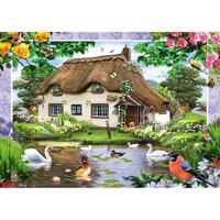 Puzzle 1500 pièces - Clementoni - Maison de campagne - Paysage et nature -  Coloris Unique - Pour adulte - Cdiscount Jeux - Jouets