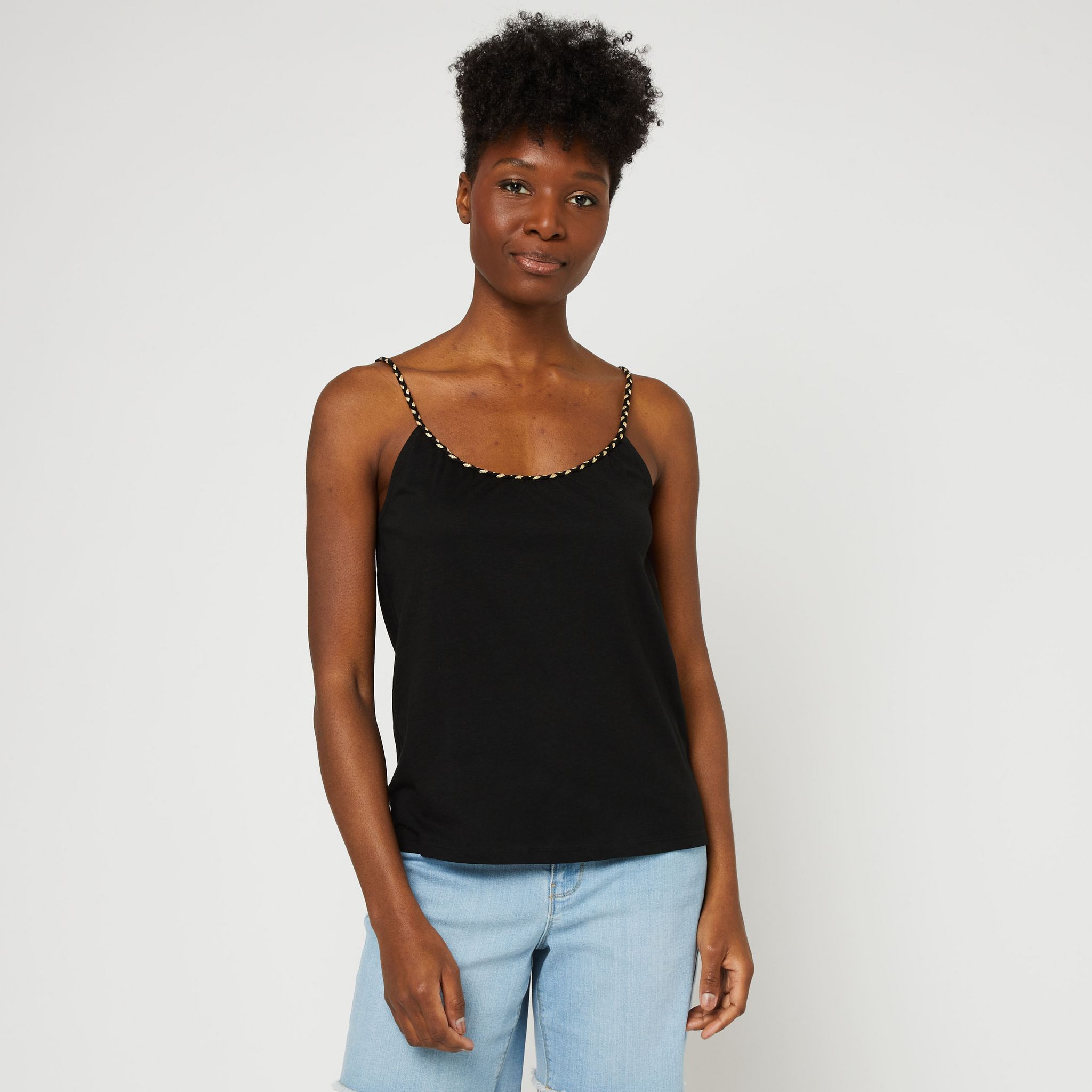 Plus Débardeur corset noir | FR