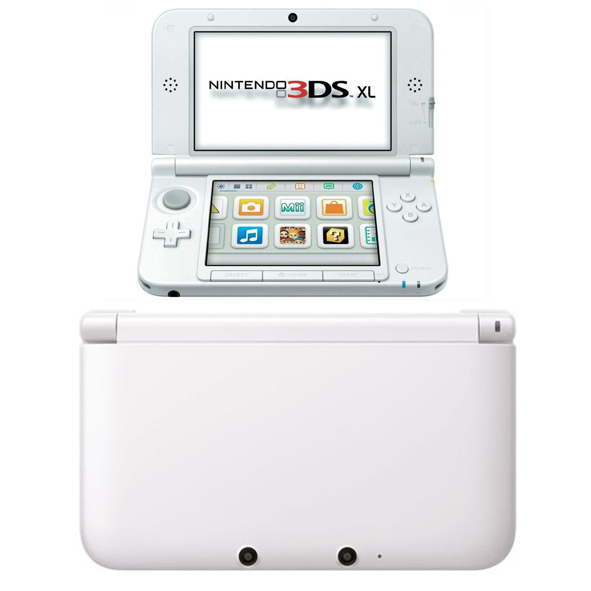NINTENDO 3DS XL Blanche + Mario Kart