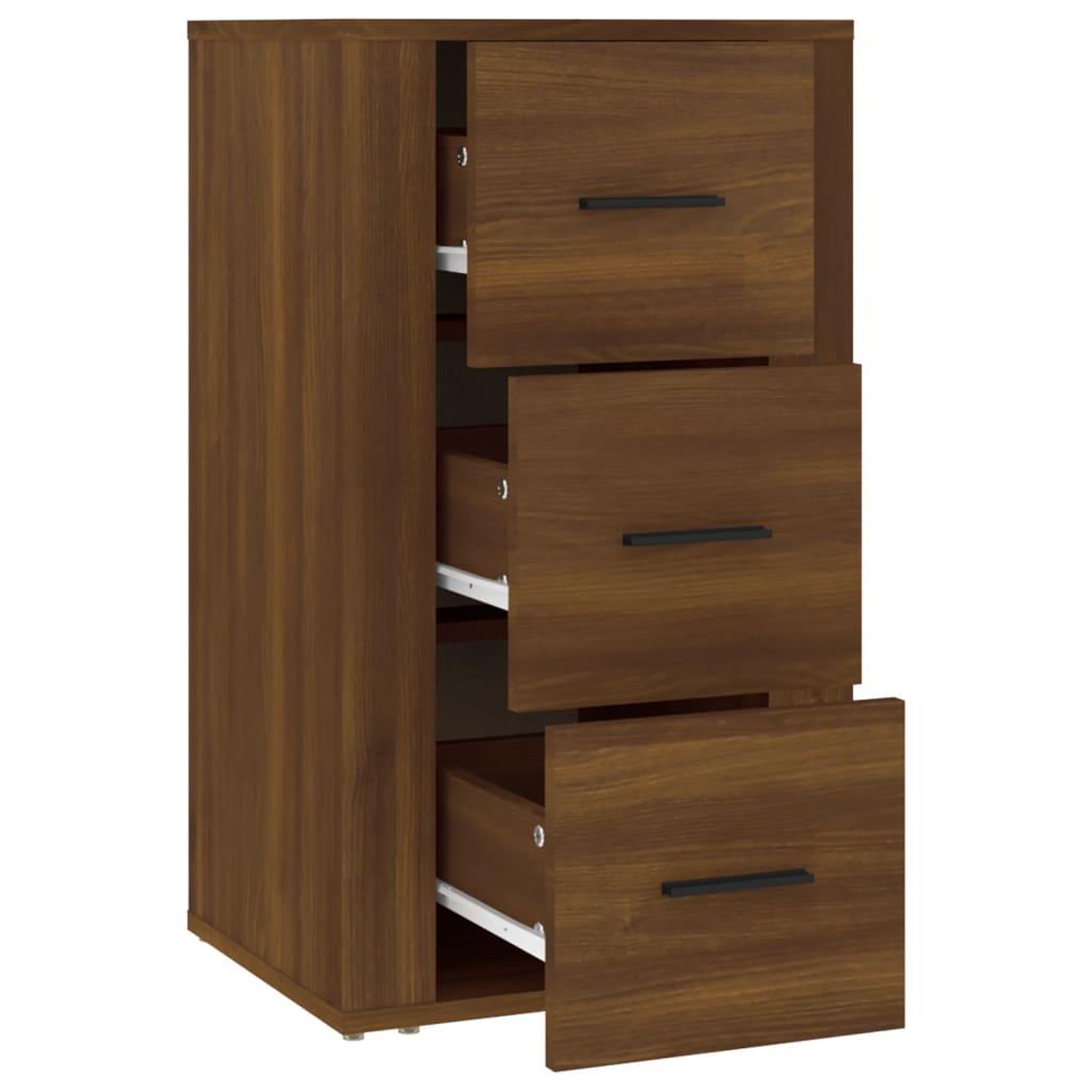 Voir la diapositive 4 : VIDAXL Buffet Chene marron 40x33x70 cm Bois d'ingenierie