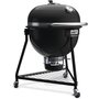 Voir la diapositive 2 : Weber Kamado Summit E6 black sur pieds 61 cm