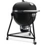 Voir la diapositive 2 : Weber Kamado Summit E6 black sur pieds 61 cm