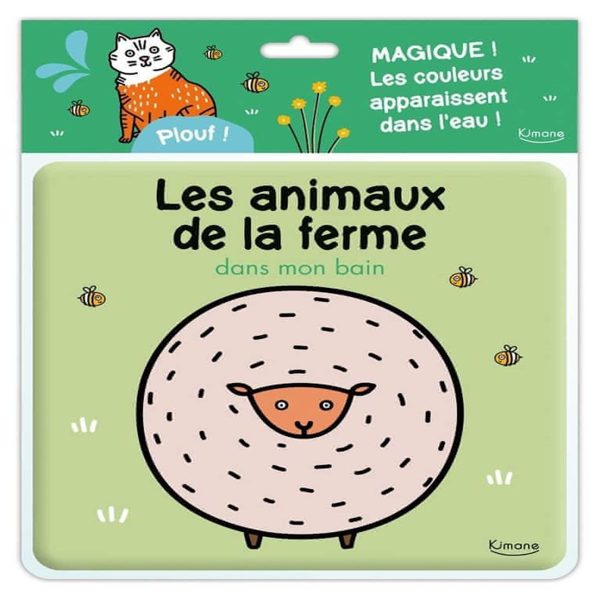 LES ANIMAUX DE LA FERME DANS MON BAIN. MAGIQUE ! LES COULEURS APPARAISSENT DANS L'EAU !, Chambel Anaïs