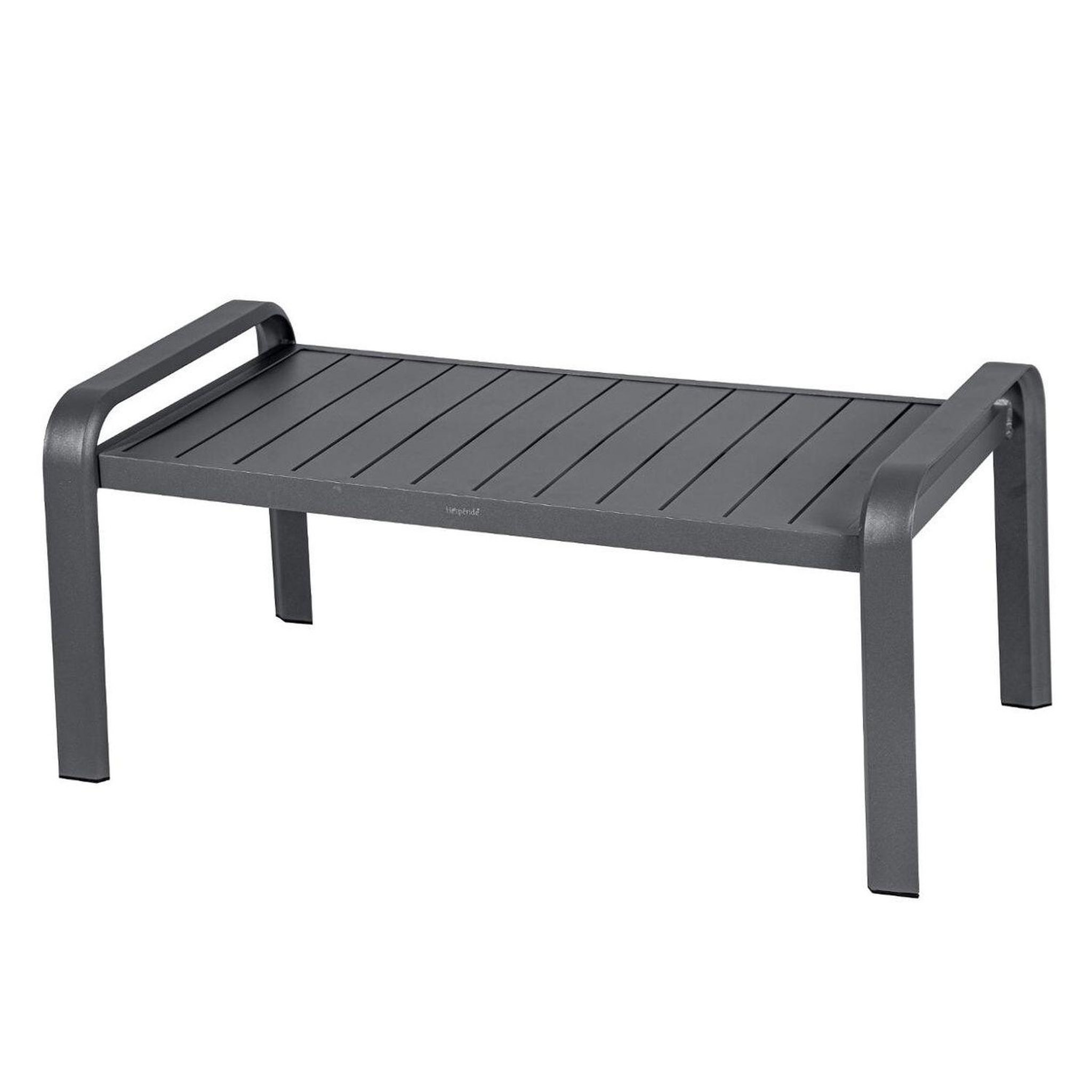 Voir la diapositive 5 : HESPERIDE Salon de jardin Elyn en aluminium et texaline