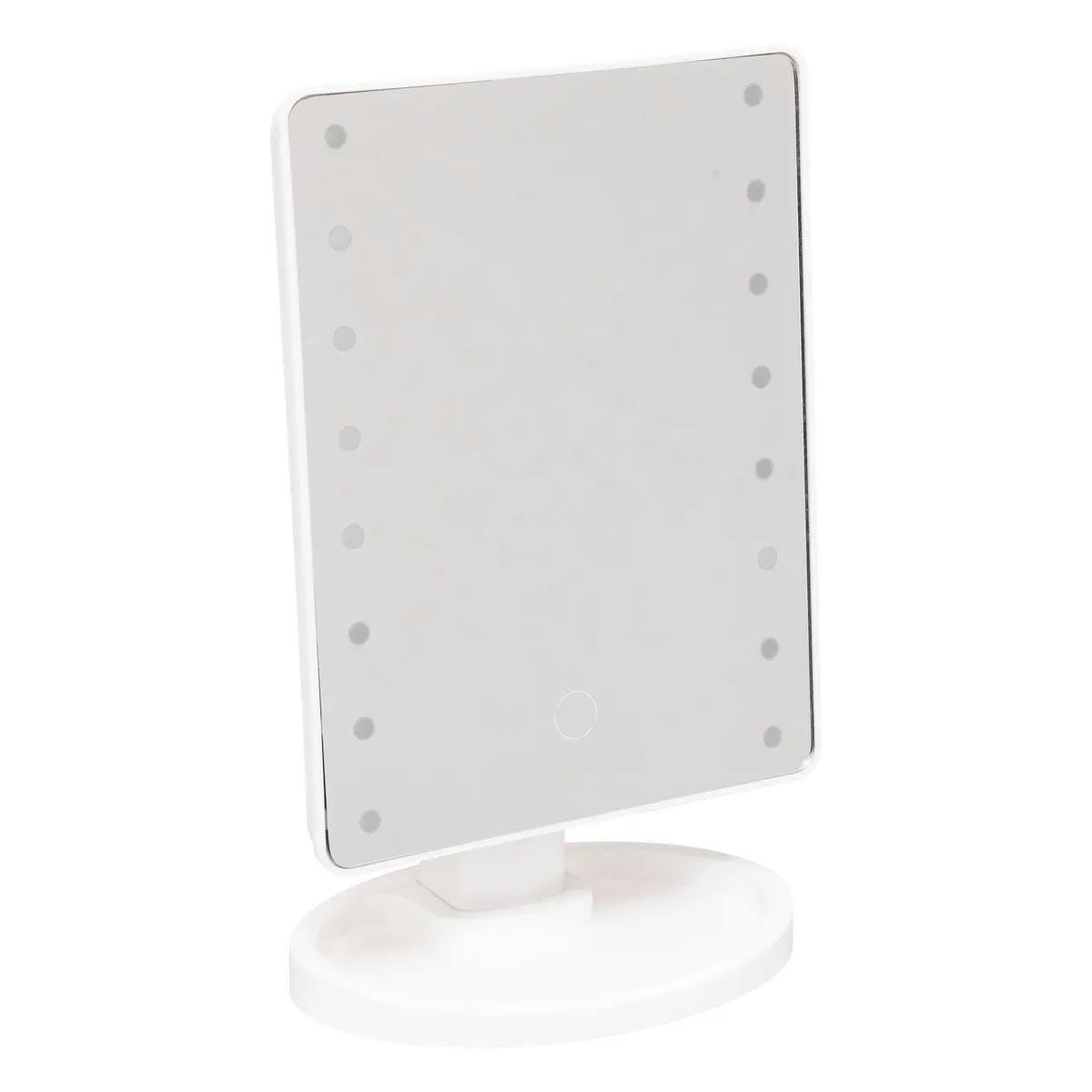 FIVE Miroir sur pied  led  26cm blanc