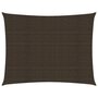 Voir la diapositive 2 : VIDAXL Voile d'ombrage 160 g/m^2 Marron 2,5x4 m PEHD