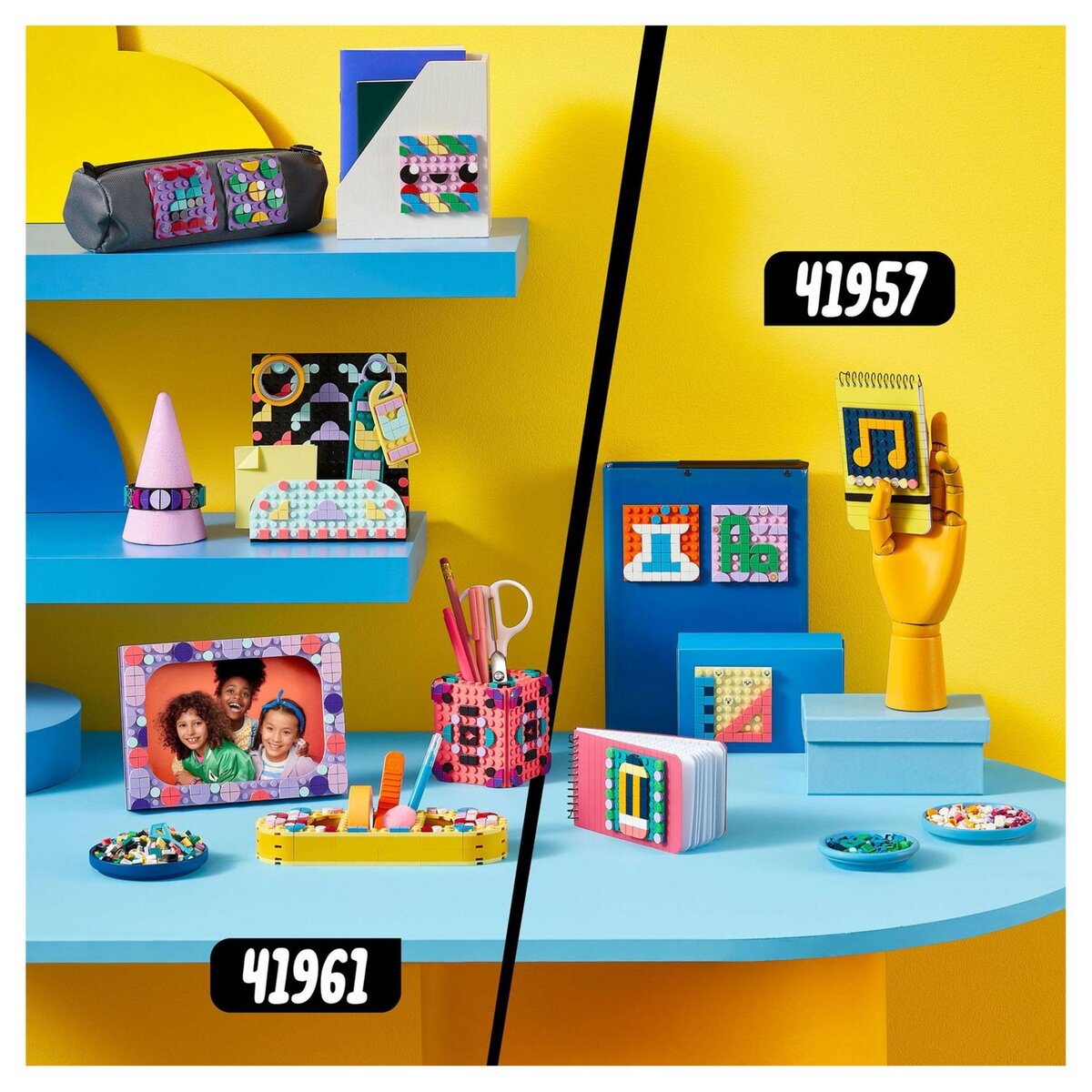 LEGO Dots 41957 Le Méga-lot de Décorations Adhésives, Loisir Créatif, Création Autocollant