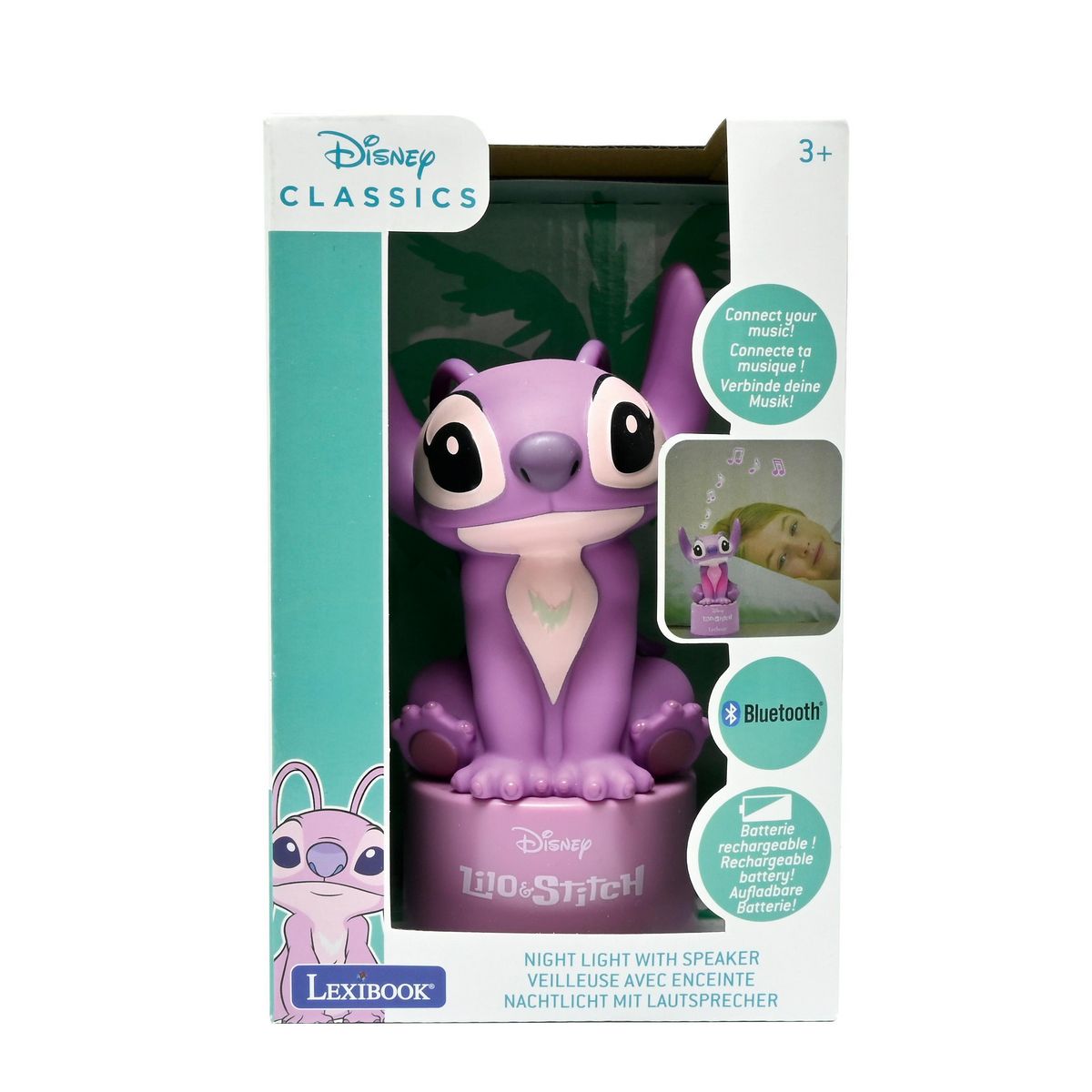 Lexibook Enceinte Bluetooth veilleuse Angel