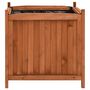 Voir la diapositive 3 : VIDAXL Jardinieres surelevees 2 pcs 50x50x50 cm Bois de sapin