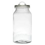 Voir la diapositive 1 : Paris Prix Bocal Rond en Verre  Couvercle  2,7L Transparent