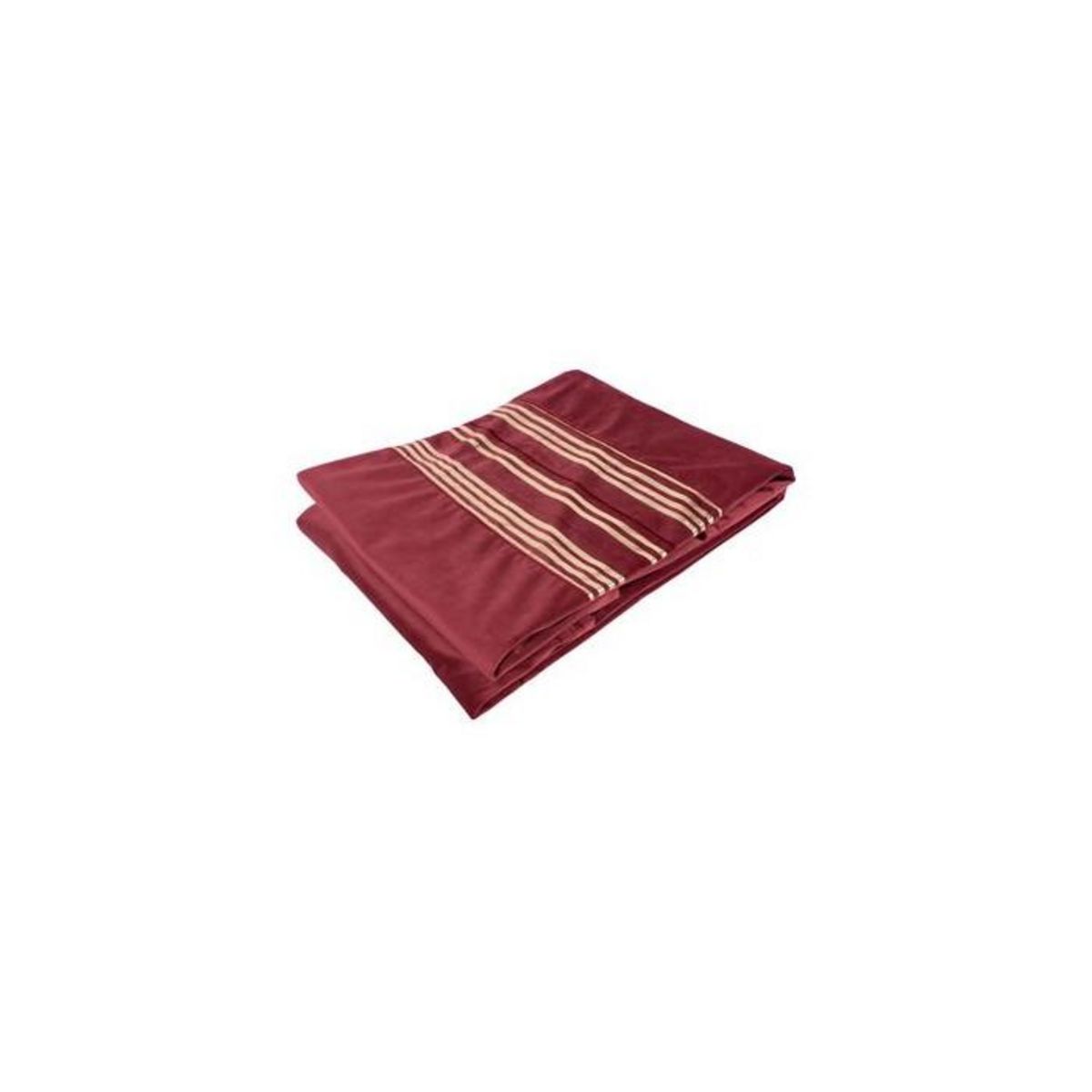 Paris Prix Ensemble Coussin & Plaid  Prisma III  130x170cm Rouge