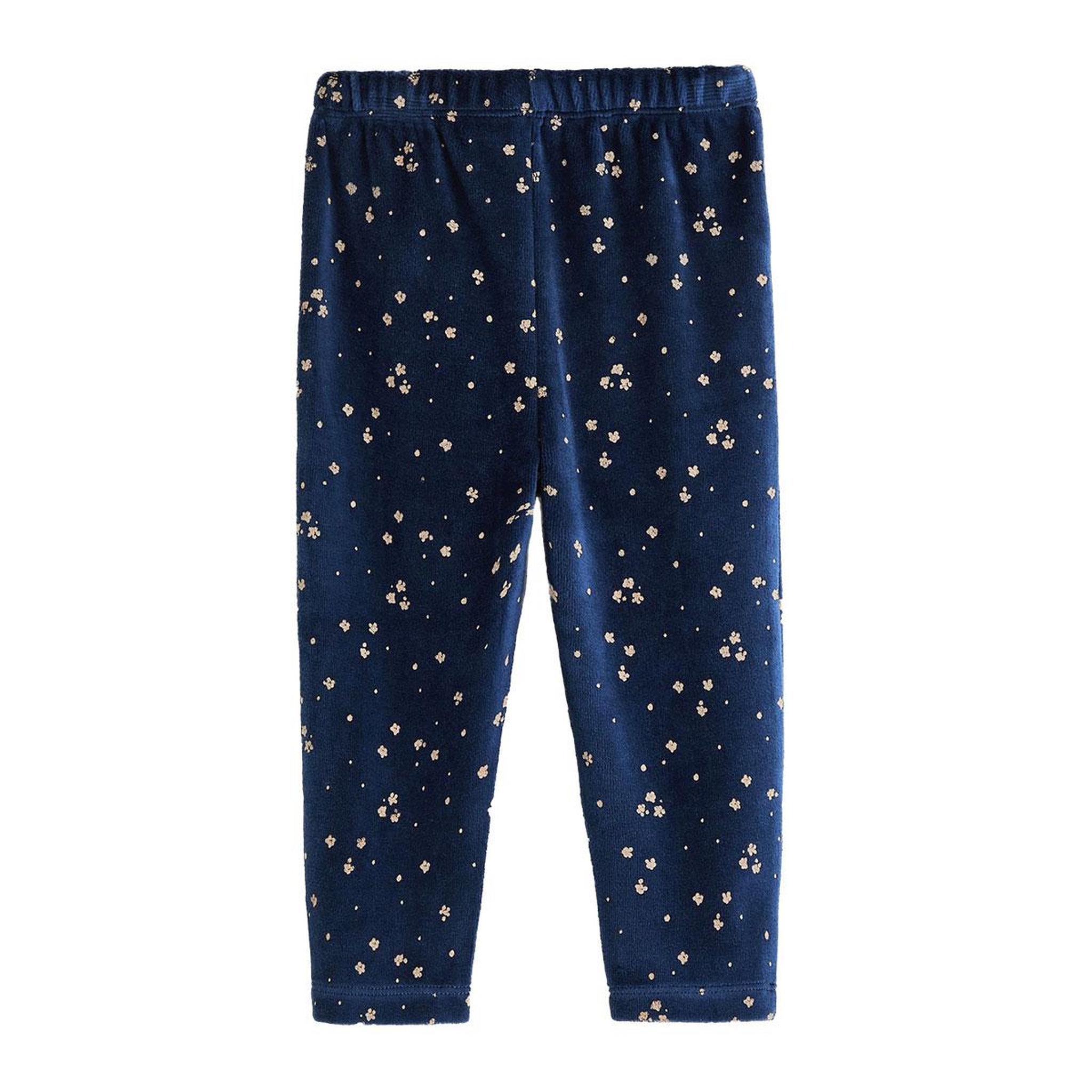 Voir la diapositive 3 : PETIT BEGUIN Lot de 2 pyjamas enfant 2 pièces en velours ollie