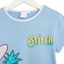 Voir la diapositive 2 : INEXTENSO Pyjashort bleu fille Stitch